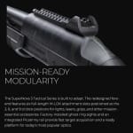 Benelli Super Nova 3 Tactical Pump 922r 12ga 18.5" Bbl 7+1 Cap Ghost Ring Sights 5-Position Stock Pistol Grip Multicam Black Shotgun 21557 - Additional Image 3