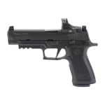 Sig Sauer P320 Full Size P320 9mm 4.7" Bbl X-Series Blk Striker XRAY3 Mod Poly X Grip Romeo-RS Pro Pistol w/(2)17rd Steel Mags 320XF-9-BXR3P-RS