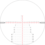 Nightforce NX6 6-36x56mm F1 FieldSet .250 MOA DigIllum MOA-XT First Focal Plane Reticle Riflescope C748