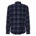 Oakley Men's Black/Graphite/Amethyst Lifestyle Podium Plaid Ls Flannel FOA402573-9QX - Additional Image 2