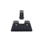 Trijicon Suppressor/Optic Height MOS Sight Set w/ Black Outline/Green Tritium Front & Rear for Glock 42,43,43x,43X MOS, 48, 48 MOS GL243-C-601175 - Additional Image 1