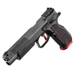 CZ-USA Shadow 2 Target 9mm 6" Bbl Steel Frame Black Pistol w/ (1)x17rd Magazine, Nitride Slide, Adjustable Sights 91247 - Additional Image 2