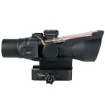 Trijicon ACOG 2x20 Dual Illum Red Horseshoe 9mm/115gr PCC Compact Riflescope w/Q-LOC Mount TA47-C-400387