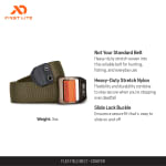 First Lite Flex Nylon Belt Conifer SM MANBTCNSM