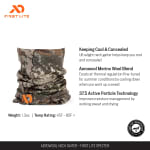 First Lite Aerowool Neck Gaiter Specter OS MAANGSPOS