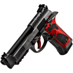 Beretta 92X Performance Carry Optic Dark Nistan Red Accents 9x19mm 4.9" Bbl SA/DA Pistol w/2 18 Mags J92XPCORD18 - Additional Image 8
