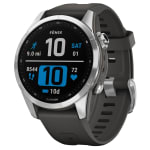 Garmin fenix 7S Stainless Steel w/Graphite Band Smartwatch 010-02539-00