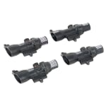 Trijicon TA50-4 ACOG 3x24 Dual Illum Amber Crosshair US Government BuyBack NO MOUNT