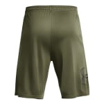 Under Armour Men's Tech Graphic Marine OD Green/Black Shorts 1306443-39000 - Additional Image 7