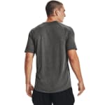 Under Armour Men's Tech 2.0 Shortsleeve Carbon Heather/Black Shirt 1326413-09000 - Additional Image 5