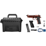 Beretta M9A4 Overlanding 9x19mm 5.1" Threaded Bbl SA/DA Clay Pistol w/(2)10rd Mags JS92M9A4GCLA10 - Additional Image 12