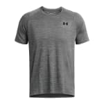 Under Armour Men's Tech Shortsleeve Castlerock/Black Textured Shirt 1382796-02500 - Additional Image 3