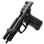 Beretta 92Xi SAO Full Size 9mm 4.7" Bbl Black/Silver Slide 15rd Pistol J92FSR915 - Additional Image 5
