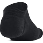 Under Armour Adult Unisex Essential Cushion Black/Castlerock No-Show Socks 1387057-00100 - Additional Image 1