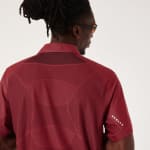 Oakley Men's Hibiscus Red L Golf Oakley C1 Engineered Exo Polo FOA407425-4RL-L - Additional Image 5