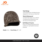 First Lite Tundra Brim Beanie Darkwater MD MATBBCAMD