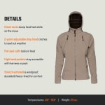 First Lite Women's Suppressor Soft Shell Jacket Walnut XS WTWCJWNXS