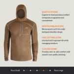First Lite Men's Kiln Hoody Dry Earth XL MTKHDDEXL