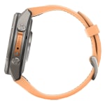 Garmin Fenix 9 Pro 43mm Titanium Smartwatch w/ Built-In Flashlight, AMOLED Display, Shell Pink-Autumn Orange Silicone Band 010-04335-05 - Additional Image 11