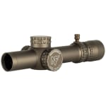 Nightforce NX8 1-8x24mm F1 .2 MRAD PTL FC-DMX Dark Earth FDE Riflescope w/Capped E/W C663