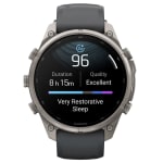 Garmin Fenix 9 Pro 47mm Titanium Smartwatch w/ Built-In Flashlight, AMOLED Display, Graphite-Black Silicone Band 010-04336-25 - Additional Image 9