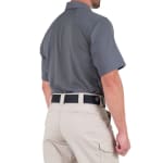 First Tactical Men's V2 Pro Performance Short Sleeve Shirt Wolf Grey 112012-036 - Additional Image 4