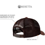 Beretta California USA 250 Hat Dark Brown OSFA BCA50T16750827 - Additional Image 2