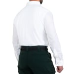 First Tactical Men's V2 Pro Performance Long Sleeve Shirt White 111015-010 - Additional Image 3