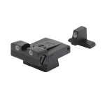 Meprolight Tru-Dot H&K USP FS/Tactical/Expert Adjustable Green Rear/Front Tritium Illum Pistol Sight Set 0215163101