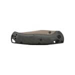 Benchmade Taggedout AXIS Clip-Point Deep Olive Grivory Knife 15536TN-02