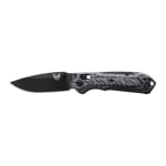Benchmade Mini Freek AXIS Drop-Point Black Gray Red G10 Knife 565BK-02