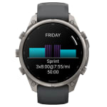 Garmin Fenix 9 Pro 47mm Titanium Smartwatch w/ inReach, AMOLED Display, Graphite-Black Silicone Band 010-04336-20 - Additional Image 6