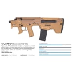 Desert Tech WLVRN Micron Semi-Auto Bullpup .223 Rem/5.56 NATO 11.5" Bbl FDE SBR (NFA) w/(1) 30rd Magpul PMAG WLV-RF-B1130-F - Additional Image 3