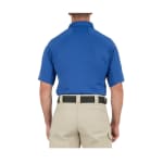 First Tactical Men's Performance Short Sleeve Polo Academy Blue 112509-691 - Additional Image 2