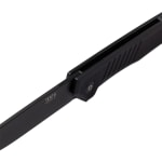 Tekto F1 Alpha Black D2 Blade Black G10 Handle Black Accents Fine Edge Folding Knife F1R-G1BK-D2BK1-A1 - Additional Image 4
