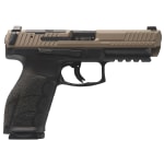 HK VP9A1 F 9mm 4.5" Bbl Optics Ready Midnight Bronze Pistol w/(2) 15rd Mags 81001296