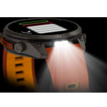 Garmin Fenix 9 Pro 47mm Titanium Smartwatch w/ inReach, AMOLED Display, Autumn Orange-Spark Orange Silicone Band 010-04336-00 - Additional Image 12
