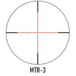 March Compact 1-10x24mm SFP MTR-3 Reticle 1/4MOA 6Level Illum Riflescope D10V24I-MTR-3