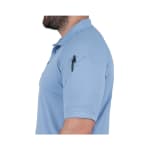 First Tactical Men's Performance Short Sleeve Polo Medium Blue 112509-781 - Additional Image 4