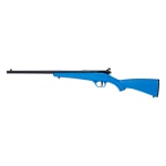 Savage Arms Rascal F-SR Single Shot Rimfire .22 LR 16.25" Heavy Bbl 1rd Synth AccuTrigger Black/Blue RH Full Bolt Action Rifle 13812 - Additional Image 1