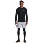 Under Armour Men's Coldgear Armour Black/White Leggings 1366075-00100 - Additional Image 1