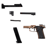 Beretta 80X Cheetah Tactical Urban Launch Edition .380 ACP 4.4" Bbl Black & Bronze SA/DA Pistol w/2 10rd Mags J80XTACLED10 - Additional Image 19