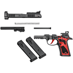 Beretta 92X Performance Carry Optic Dark Nistan Red Accents 9x19mm 4.9" Bbl SA/DA Pistol w/2 18 Mags J92XPCORD18 - Additional Image 6