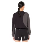Oakley W Pursuit Cruise Crop SweatShirt Blackout/Uniform Grey FOA500625-96I