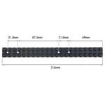 Contessa SLITTA Picatinny Rail for Mannlicher CLASSIC LONG PH27-NV-CONTESSA