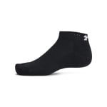 Under Armour Adult Unisex TC Black/White Low Socks 1386316-00100 - Additional Image 1