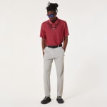 Oakley Men's Hibiscus Red L Golf Oakley C1 Engineered Exo Polo FOA407425-4RL-L - Additional Image 1