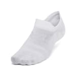 Under Armour Adult Unisex Essential White/Halo Gray Low Socks 1386240-10000 - Additional Image 1