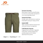 First Lite Men's Trace Short Conifer 44 MBTCSCN44