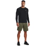Under Armour Men's Tech Graphic Marine OD Green/Black Shorts 1306443-39000 - Additional Image 4